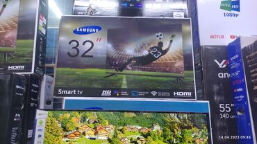 hdmi кабель: Телевизор SAMSUNG 32 дюймовый, 81 см диагональ, Санарип встроенный, 3