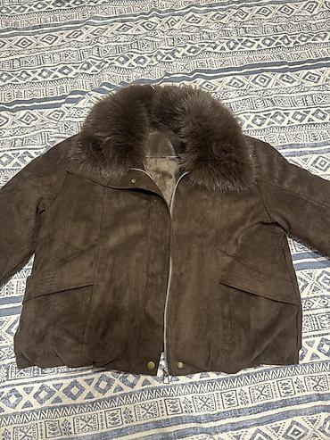 дублёнки: Дубленка, Короткая модель, L — 4