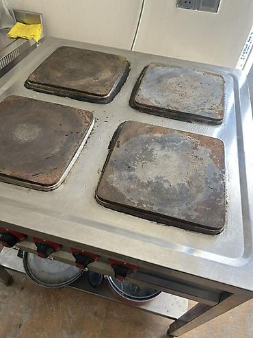 Elektrik sobalar: Peşəkar elektrik plitəsi – 4 gözlü, paslanmayan poladdan korpus - — 2