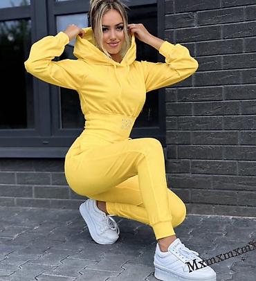 Gornji i donji deo: ✨Ženski komplet trenerke sa kapuljačom – visok struk i uski kroj ✅2500 — 3