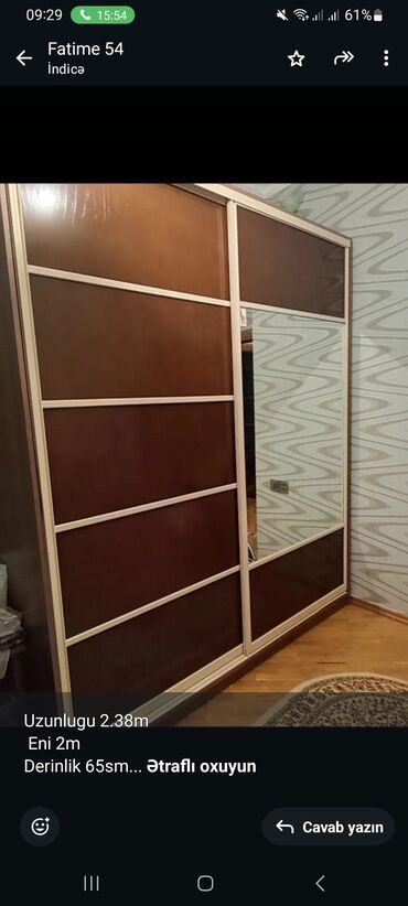 Ev üçün digər mebel: Qarderob, paltar dolabı