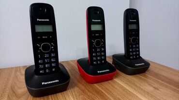 ucuz telefonlar islenmis: Stasionar telefon Panasonic, Simsiz, Yeni