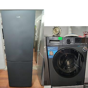 Новый 2 двери Холодильник Продажа, цвет - Серый, С колесиками at lalafo.az Новый 2 двери Холодильник Продажа, цвет - Серый, С колесиками