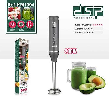 Блендеры: №: 1568 Məhsulun adı: Blender DSP KM1094 200W Brend: DSP Kateqoriya — 1