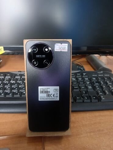 телефоны xiaomi 13: Realme 11 4G, Колдонулган, 128 ГБ, түсү - Кара, 2 SIM