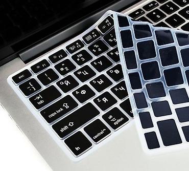 накладки на клавиатуру: Защитная накладка силиконовая на клавиатуру для Macbook с русскими — 4