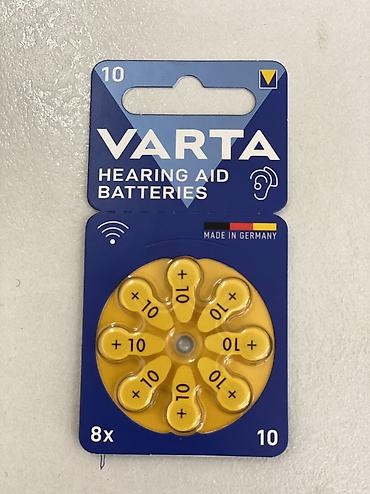 Слуховые аппараты: VARTA Hearing Aid Batteries — батарейки для слуховых аппаратов. - — 1
