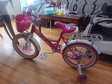 Velosipedlər: Uşaq velosipedi – Luda Sport Kids Pilot - Rəng: çəhrayı-ağ, naxışlı — 7