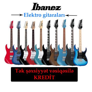 idman ucun: Elektron gitara, Ibanez, Yeni, Ünvandan götürmə, Pulsuz çatdırılma, Ödənişli çatdırılma