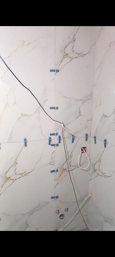 hamam dizaynlari: Peşəkar kafel-metlax və mərmər tipli keramoqranit döşəmə-divar işləri — 2