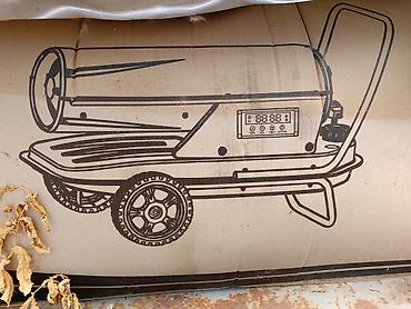 Все для дома и сада: Dizel İsti Hava Topu (Diesel Forced Air Heater), model 60 - Güc: 60 — 1