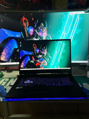 мониторы на пк: Ноутбук, Asus, 16 ГБ ОЗУ, Intel Core i7, 17.3 ", Б/у, Для несложных задач, память NVMe SSD