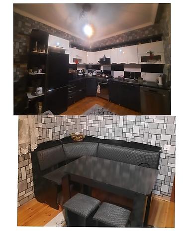 mətbəxt masa: Metbex mebeli satılır +masa dəsti ilə birlikdə cəmi 660₼. Ölçü — 1