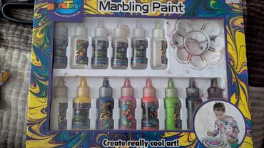 песочница купить: Набор для эбру (marbling) ARTOYS – Marbling Paint Состав набора