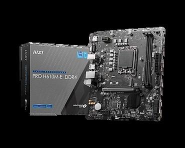 nar 4g modem satilir: MSI PRO H610M-E DDR5 ana plata MSI PRO H610M-E DDR5 LGA1700 — 1