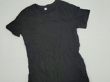 bluzki czarne basic: T-shirt damski, rozmiar S — 1