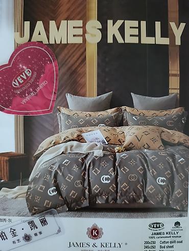 bed sheets: Постельное белье комплект 2 спальный оригинал JAMES KELLY. цена 2800 — 3