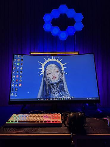 ipad 7 nesil: Güclü Gaming Set: RTX 4060 / DDR5 32GB / MSI 32" 240Hz + Logitech G — 3