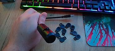 projektor perdesi: USB Ay Proyektoru – dəyişdirilə bilən slaydlı mini işıq - USB ilə — 3