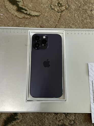 телефон за 5000 сом бишкек: IPhone 14 Pro Max, Колдонулган, 256 ГБ, Куту, 85 %