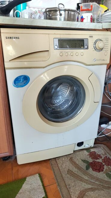 paltar qurudan maşın: Paltaryuyan maşın Samsung, 6 kq, Avtomat, Qurutma var