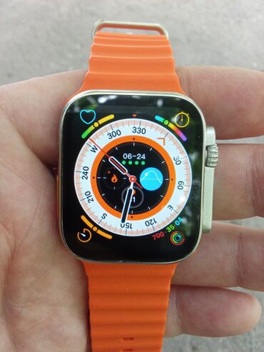 смарт часы v8: Часы watch ultra в хорошем состоянии в комплекте зарядка.есть запасной