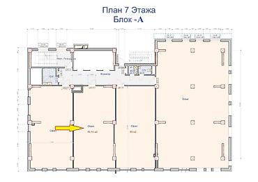 Аренда офисов: Аренда офисов, 90 м², В бизнес центре, 1 линия, С системой безопасности — 11