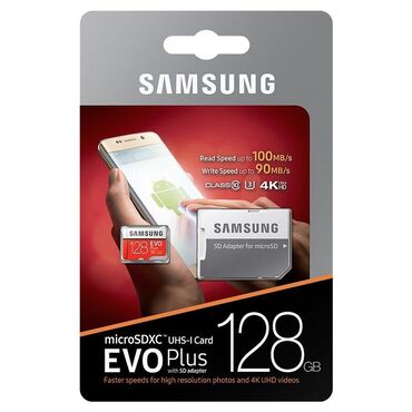 micro sd card v Azərbaycan | YADDAŞ KARTLARI: Samsung Evo Plus - Yaddaş kartı - Micro SD Card - 128 GB 📖 Read