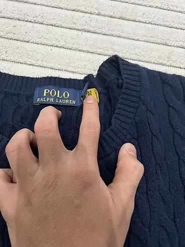 pull and: Мужской свитер, M, Polo Ralph Lauren, Новый, цвет - Синий, Самовывоз — 2