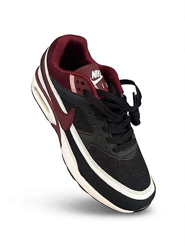 nike air heights: Nike Air Max muške patike – crno/bordo/belo - Model sa vidljivom Air — 2