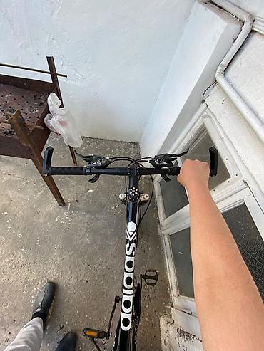 Dağ velosipedləri: Dağ velosipedi – 26” təkərlər, disk əyləclər, amortizatorlu ön çəngəl — 8