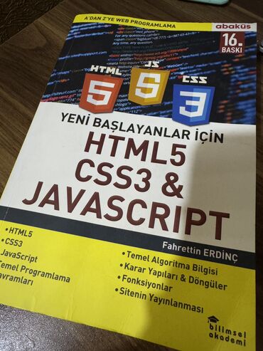 kulinariya kitabı pdf: Wen Proqramlaşdırma aid kitab html css3 və javascript türkcə