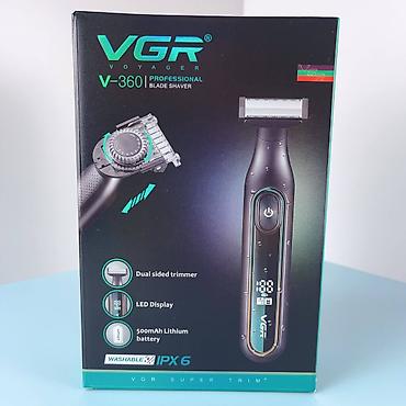 Məişət texnikası: Elektrikli Ülgüc VGR 360 Üzqırxan 🆕Bütün məhsularımız Yenidir və — 5