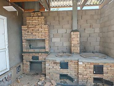 Дровяные печи: Уличная/домашняя дровяная очаговая печь под казаны (стационарный — 13