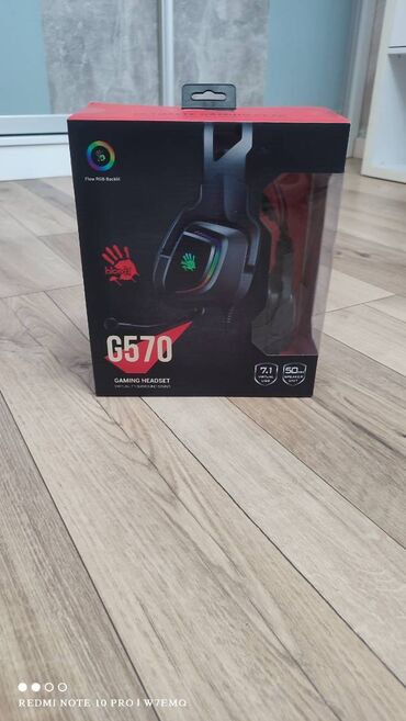logitech g435 бишкек: СРОЧНО!! Продаю игровую гарнитуру Bloody g570, б/у оплата ТОЛЬКО