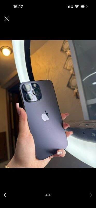 Aş qazanı: IPhone 14 Pro Max, Qara, Face ID