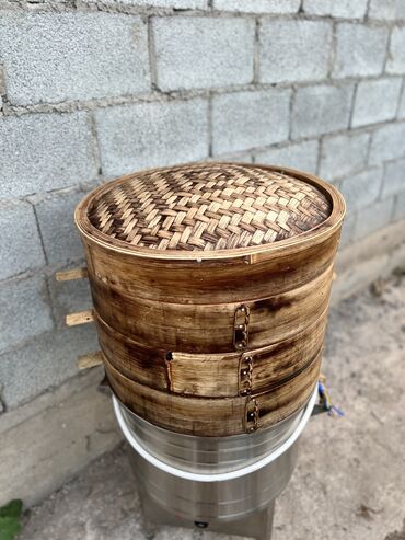 посуды: Электрическая бамбуковая мантышница