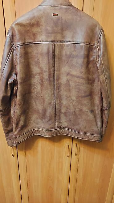 leather jacket: Кожаная куртка, Классическая модель, Натуральная кожа, XL — 5