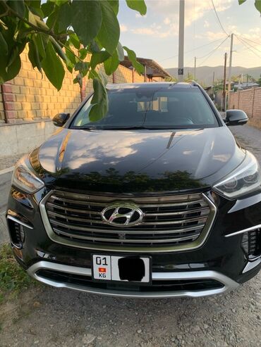 авто в рассрочку в бишкеке без процентов: Hyundai Santa Fe: 2017 г., 3.3 л, Автомат, Бензин, Кроссовер