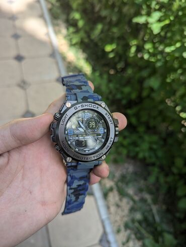 Спортивные часы: Спортивные часы часы, Casio (G-Shock), Таймер и секундомер, Водонепроницаемые, Мужские, Новый