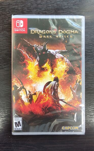 Oyun diskləri və kartricləri: Nintendo switch üçün dragon's dogma dark arisen oyun diski. Tam yeni