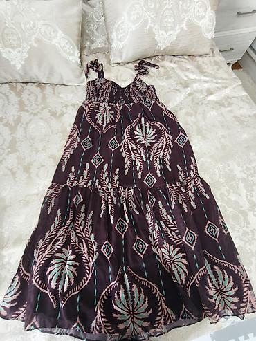 Qadın geyimləri: Boho üslubda qadın donu 42 razmer - Model: A-kəsimli, çoxqatlı ətək — 2