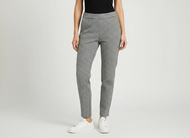 woskowane legginsy: PULL&BEAR, Брюки жіночі, розмір L