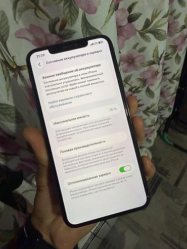 apple studio display: IPhone 11 Pro Max, Б/у, 256 ГБ, Matte Space Gray, Защитное стекло, 75 % — 8