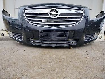 Transport: CRNI PREDNJI BRANIK ZA OPEL INSIGNIA OD 2008. DO 2013. GOD. | Crni — 2