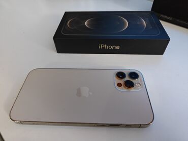 telefone: Apple iPhone iPhone 12 Pro, 128 GB, Zlatna