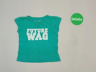 Koszulki: Koszula, 9-12 m, wzrost - 80 cm., stan - Dobry, wzór - Print, kolor - Zielony