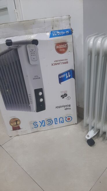 radiatorlarin qiymeti: Yağ radiatoru, Quicks, Kredit yoxdur, Ünvandan götürmə