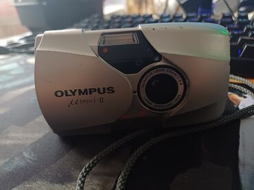 дешево фотоаппарат: Продаю б/у легендарный фотоаппарат Olympus mju-II 1996 года за 15тысяч