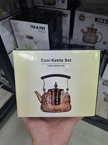 каркаде чай: Стеклянный чайник Cool Kettle Set - Материал: термостойкое — 3